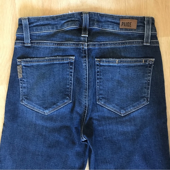 Paige Genevieve Flare Denim Jeans Jordie Made in USA Women’s 23 - Picture 3 of 6